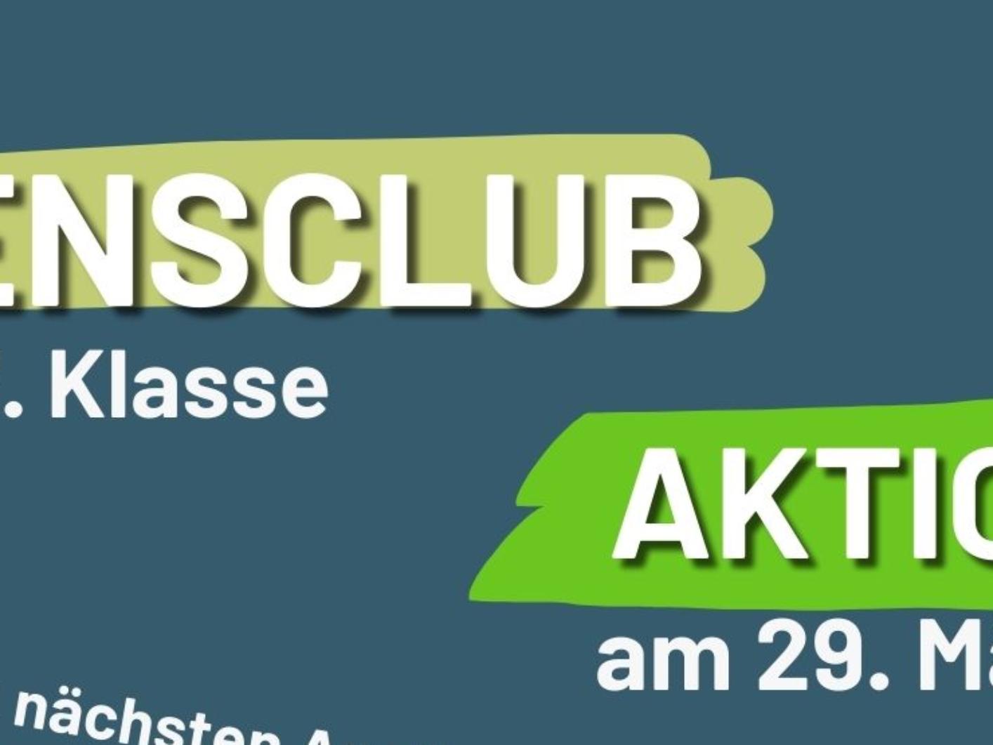 Teensclub Aktion 29.03.25